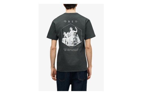 Obey Architecture Of The Uni Classic T-Shirt Ανδρικό (165264332 VINTAGE BLACK)