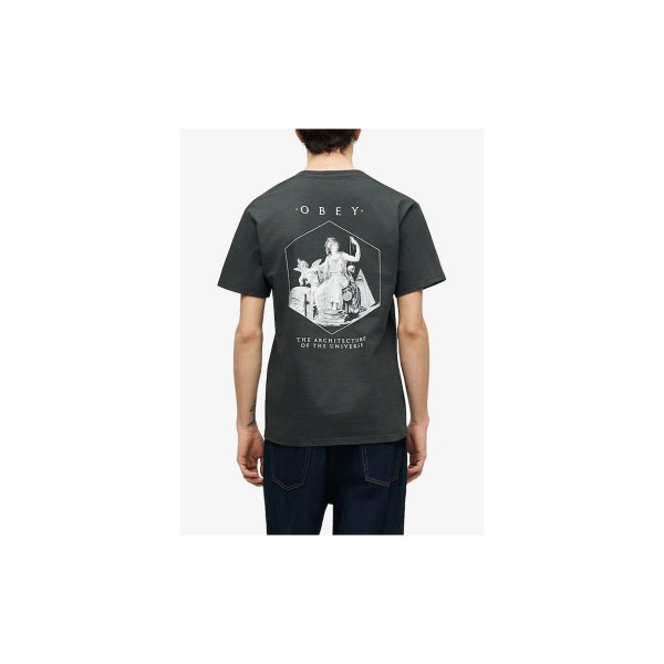 Obey Architecture Of The Uni Classic T-Shirt Ανδρικό (165264332 VINTAGE BLACK)
