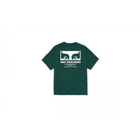 Obey The Medium Is The Message Classic T-Shirt Ανδρικό 