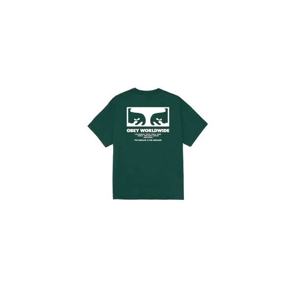 Obey The Medium Is The Message Classic T-Shirt Ανδρικό (165264333 RAINFOREST)