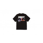 Obey Always Watching Classic Ανδρικό Κοντομάνικο T-Shirt Μαύρο, Διάφορα Χρώματα