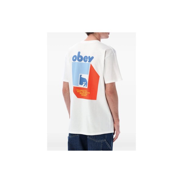 Obey Peep Hole Classic T-Shirt Ανδρικό (165264346 WHITE)
