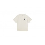 Obey Come Lose Your Hearing Classic Ανδρικό Κοντομάνικο T-Shirt Εκρού