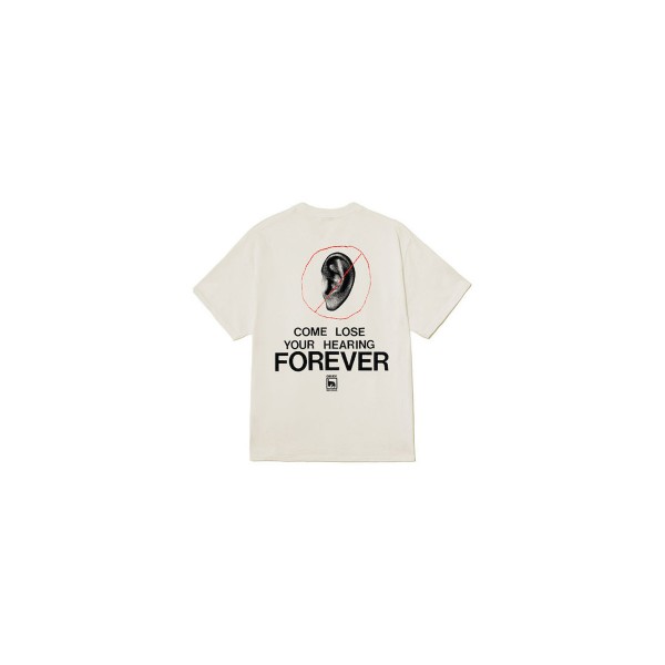 Obey Come Lose Your Hearing Classic T-Shirt Ανδρικό (165264354 VINTAGE WHITE)
