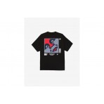 Obey Icon 89 Classic Ανδρικό Κοντομάνικο T-Shirt Μαύρο