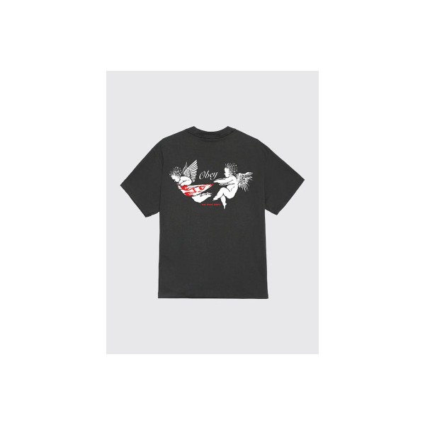 Obey No Love Lost Classic T-Shirt Ανδρικό (165264367 VINTAGE BLACK)