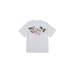 Obey No Love Lost Classic Ανδρικό Κοντομάνικο T-Shirt Λευκό