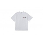 Obey No Love Lost Classic Ανδρικό Κοντομάνικο T-Shirt Λευκό