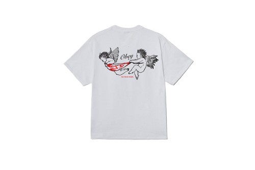 Obey No Love Lost Classic T-Shirt Ανδρικό (165264367 WHITE)