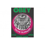 Obey Truth To Power Classic Ανδρικό Κοντομάνικο T-Shirt Μαύρο