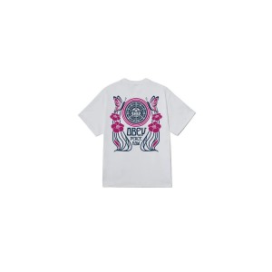 Obey Peace Now Butterflies Classic T-Shirt Ανδρικό (165264390 WHITE)