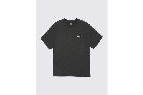 Obey Savage Sounds Leopard Classic T-Shirt Ανδρικό (165264395 VINTAGE BLACK)