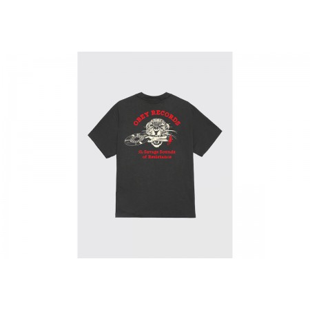 Obey Savage Sounds Leopard Classic T-Shirt Ανδρικό 