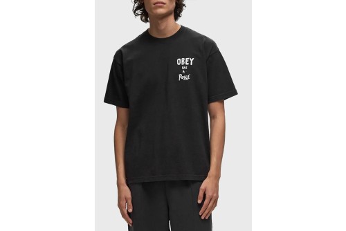 Obey Has A Posse Pigment T-Shirt Ανδρικό (167923915 PIGMENT DUSTY BLACK)