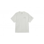 Obey Studios Outline Ανδρικό Κοντομάνικο T-Shirt Λευκό