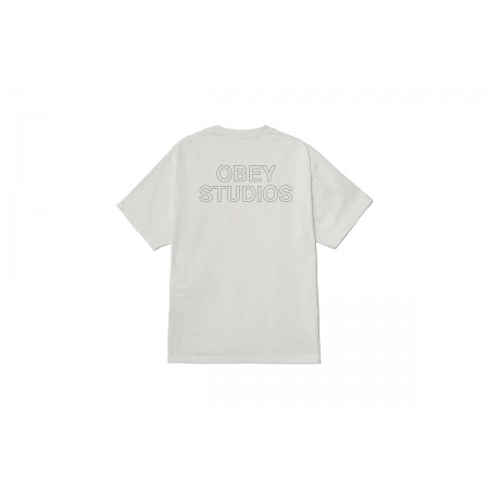 Obey Studios Outline T-Shirt Ανδρικό 