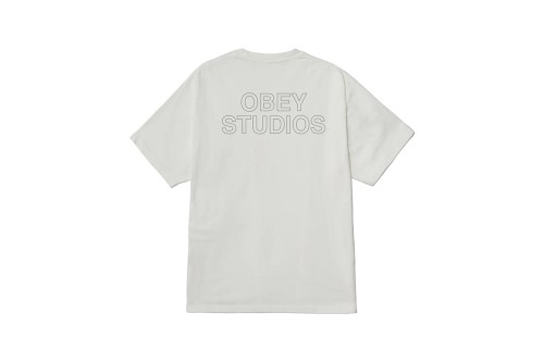 Obey Studios Outline T-Shirt Ανδρικό (167924095 PIGMENT VINTAGE WHIT)