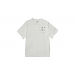 Obey Around The Globe Ανδρικό Κοντομάνικο T-Shirt Λευκό