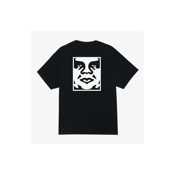 Obey Bold Icon Face Pigment T-Shirt Ανδρικό (167924099 PIGMENT DUSTY BLACK)
