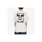 Obey Bold Icon Face Pigment T-Shirt Ανδρικό (167924099 PIGMENT VINTAGE WHIT)
