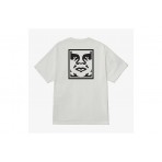 Obey Bold Icon Face Pigment T-Shirt Ανδρικό (167924099 PIGMENT VINTAGE WHIT)