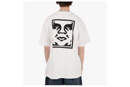 Obey Bold Icon Face Pigment T-Shirt Ανδρικό (167924099 PIGMENT VINTAGE WHIT)