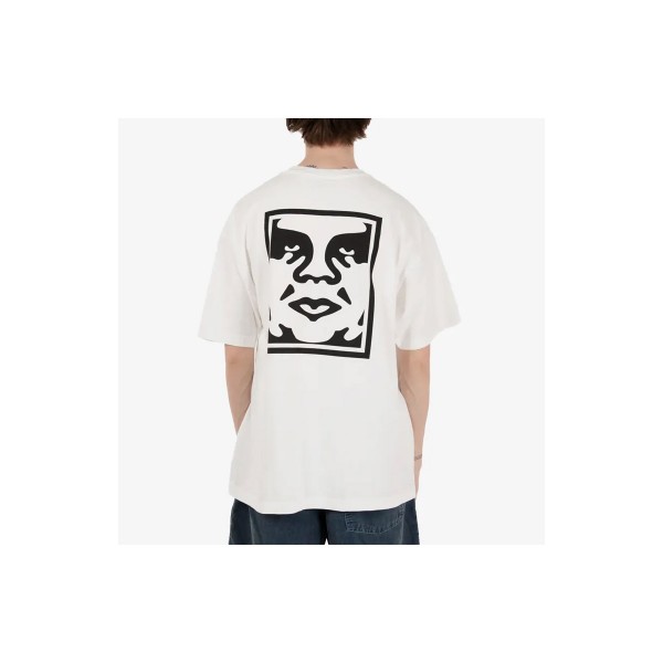 Obey Bold Icon Face Pigment T-Shirt Ανδρικό (167924099 PIGMENT VINTAGE WHIT)