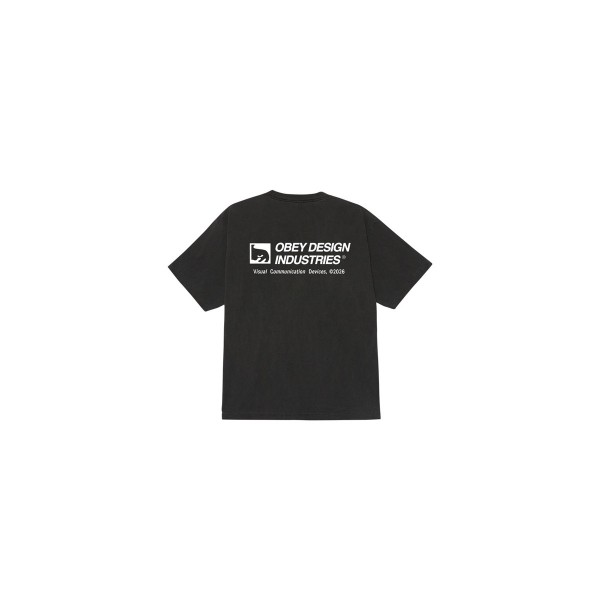 Obey Devices Pigment T-Shirt Ανδρικό (167924326 PIGMENT DUSTY BLACK)