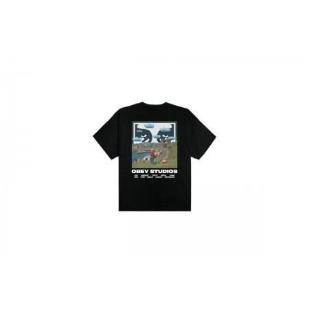 Obey Sky Face Heavyweight T-Shirt Ανδρικό 