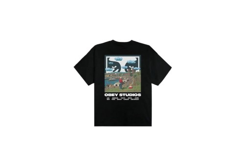Obey Sky Face Heavyweight T-Shirt Ανδρικό (168024320 BLACK)