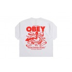 Obey Time To Call Heavyweight T-Shirt Ανδρικό (168024321 WHITE)