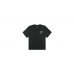 Obey Club Heavyweight Ανδρικό Κοντομάνικο T-Shirt Μαύρο