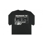 Obey Club Heavyweight Ανδρικό Κοντομάνικο T-Shirt Μαύρο