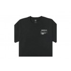 Obey Club Heavyweight Ανδρικό Κοντομάνικο T-Shirt Μαύρο