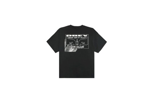 Obey Club Heavyweight T-Shirt Ανδρικό (168024323 VINTAGE BLACK)