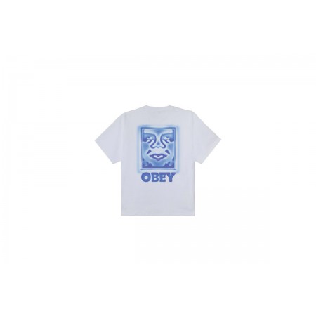 Obey Heat Map Icon Heavyweight T-Shirt Ανδρικό 