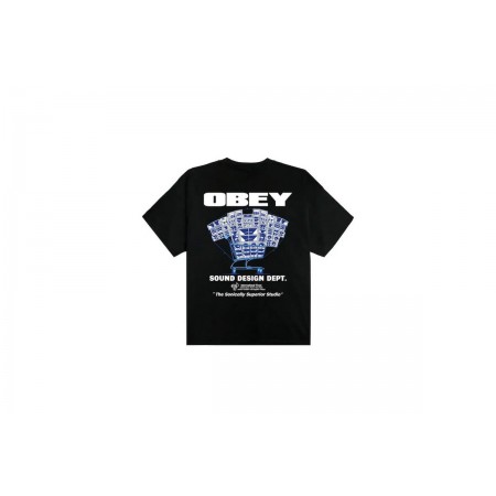 Obey Sound Design Dept Heavyweight T-Shirt Ανδρικό 