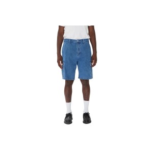Obey Bigwig Baggy Denim Βερμούδα Τζιν Ανδρική (172100085 LIGHT INDIGO)