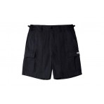 Obey Classic Ανδρική Βερμούδα Cargo Μαύρη