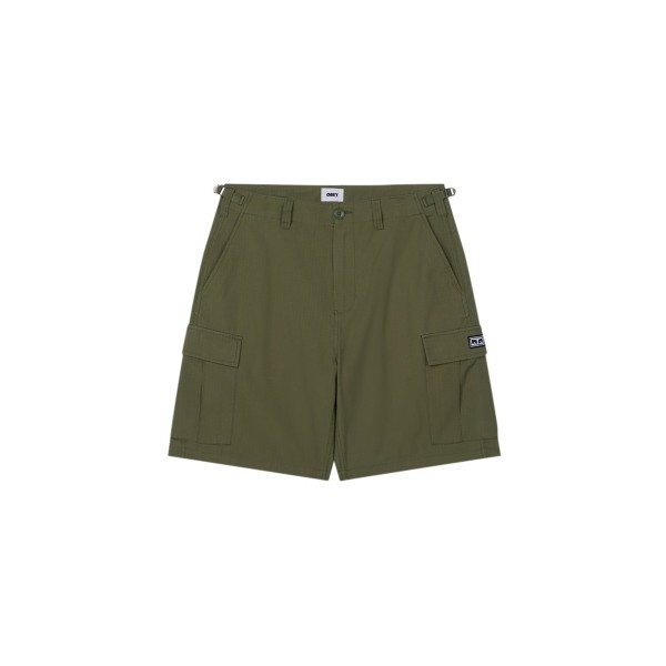 Obey Classic Βερμούδα Cargo Ανδρική (172100088 DEEP LICHEN GREEN)