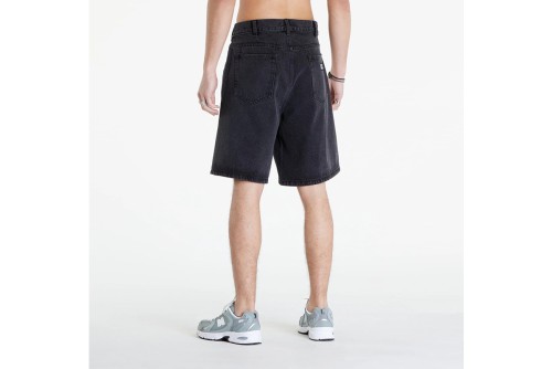 Obey Bigwig Baggy  Βερμούδα Τζιν Ανδρική (172100090 FADED BLACK)