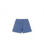 Obey Emerson Denim Ανδρική Βερμούδα Τζιν Μπλε
