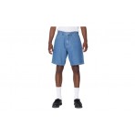 Obey Emerson Denim Ανδρική Βερμούδα Τζιν Μπλε
