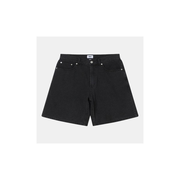 Obey Emerson Denim Βερμούδα Τζιν Ανδρική (172100110 WASHED BLACK)