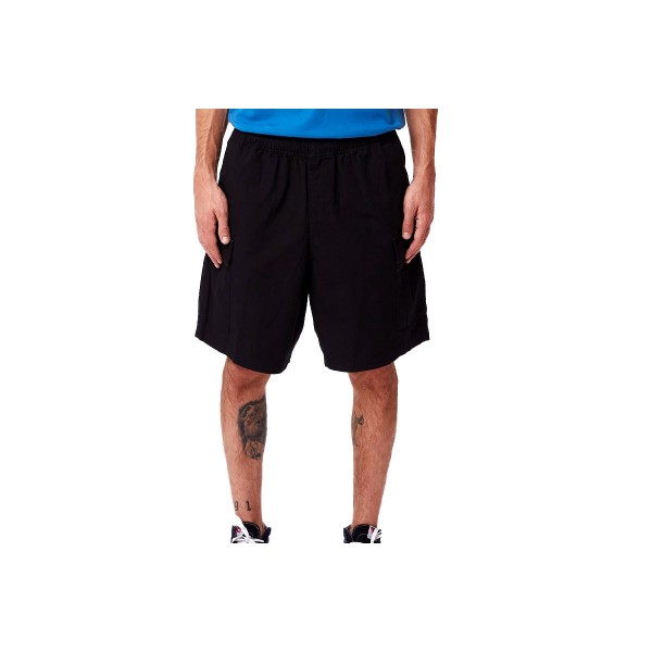 Obey Easy Ripstop Βερμούδα Cargo Ανδρική (172120077 BLACK)