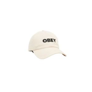 Obey Bold Peace Sign Καπέλο Strapback (200140147 UNBLEACHED)