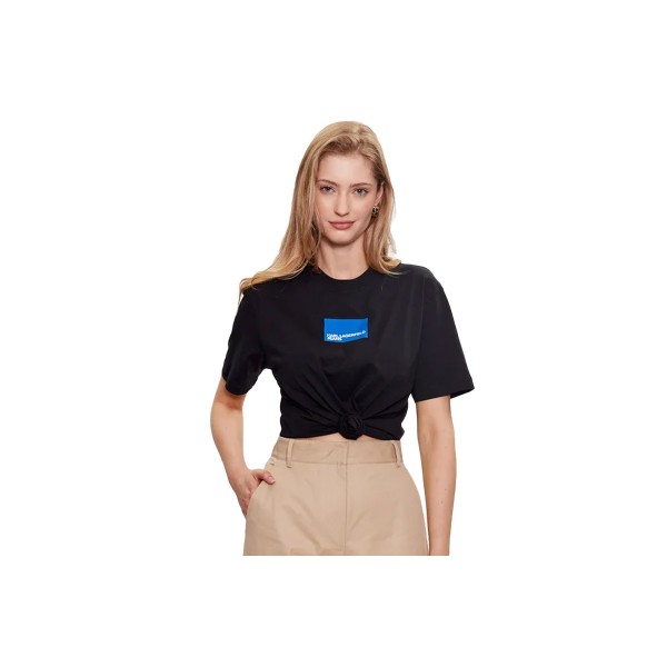 Karl Lagerfeld Regular Sslv Logo Tee T-Shirt Γυναικείο (231J1706 J101)