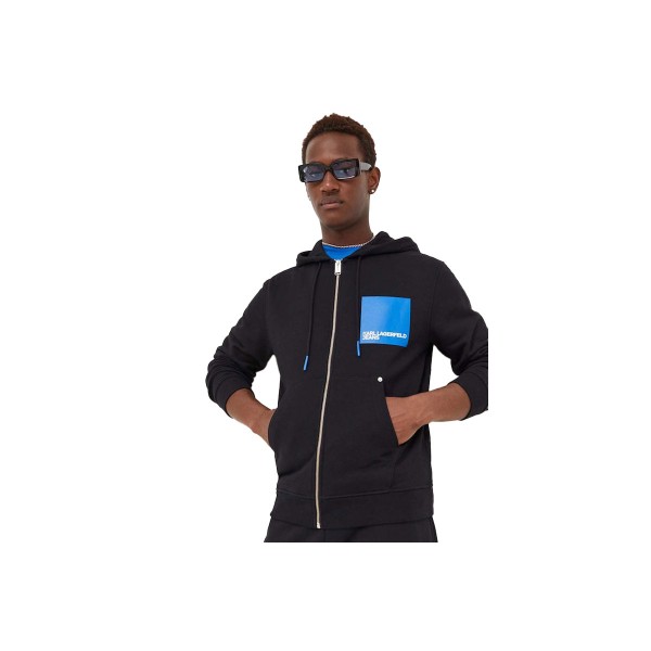Karl Lagerfeld Regular Zip Up Hoodie Ζακέτα Με Κουκούλα Ανδρική 