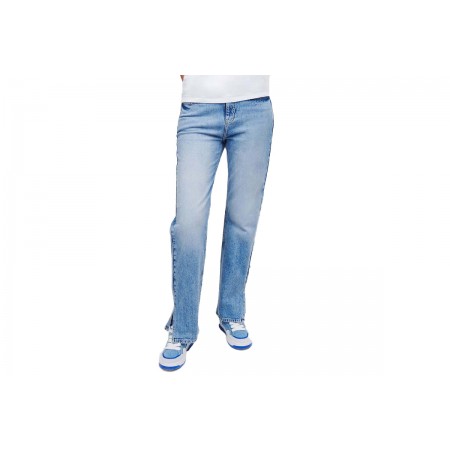 Karl Lagerfeld Hr Straight Denim W-Slit Παντελόνι Τζιν Γυναικείο 