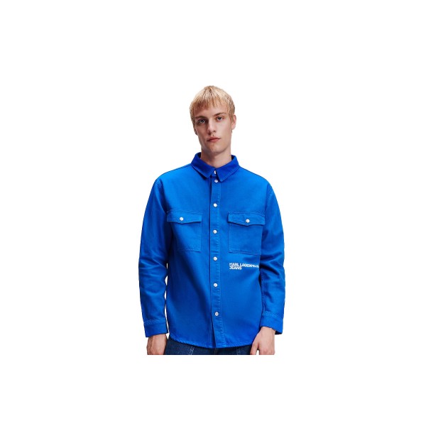 Karl Lagerfeld Utility Shirt Jacket Πουκάμισο Μακρυμάνικο Ανδρικό (236D1650 J105)